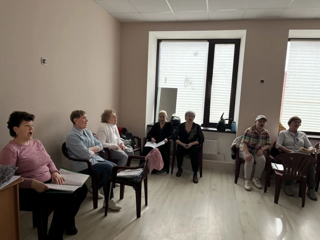 В хоре «Зарница» кипит творческая жизнь
