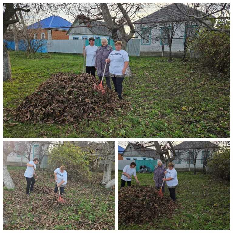 Волонтёры второго отделения социальной помощи на дому граждан пожилого возраста продолжают свою важную миссию