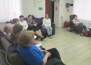 Информационное мероприятие по финансовой грамотности с подопечными старшего поколения