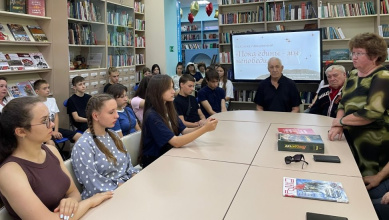 В Центральной модельной библиотеке состоялась встреча поколений «Пока едины - мы непобедимы»
