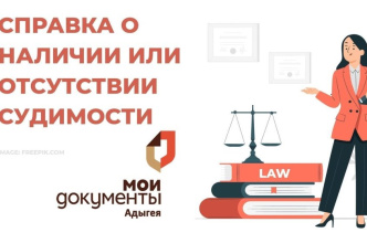 Справка об отсутствии (наличии) судимости