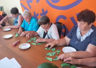 День арбуза в отделении дневного пребывания Красногвардейского КЦСОН