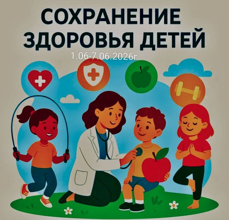  1–7 июня — Неделя сохранения здоровья детей