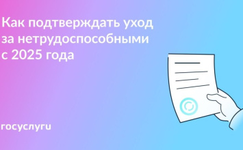 Новые правила оформления ухода за нетрудоспособными с 2025 года