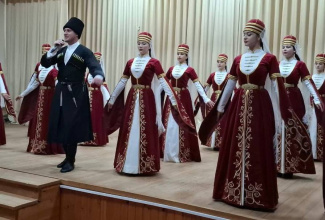 В ауле Нешукай Теучежского района прошел концерт, посвященный Республике Адыгея