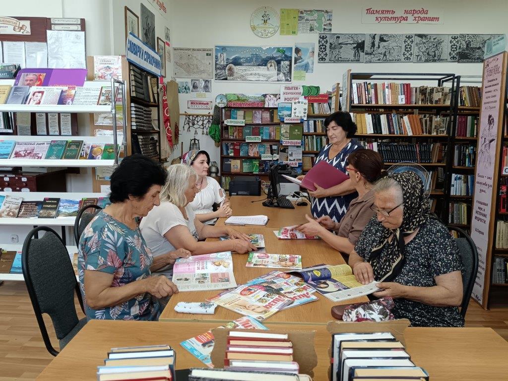 В рамках проекта "Активное долголетие" открыта "Точка общения"