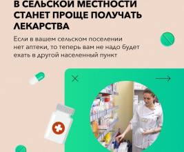 Лекарства в сельской местности станут доступнее