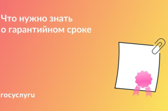 Товар на гарантии: сроки, возврат и претензии 