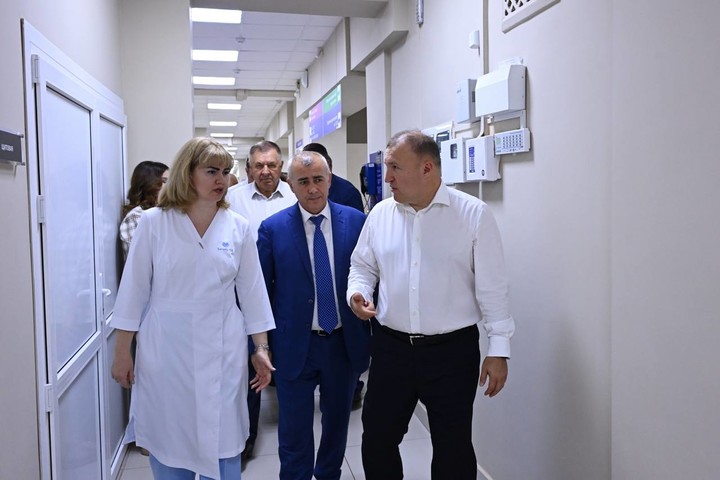 Завершен капремонт одного из подразделений городской поликлиники для взрослых в микрорайоне Черемушки