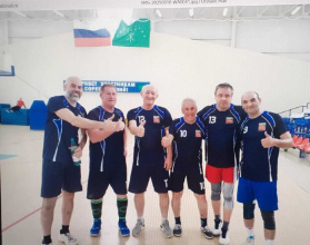 15 августа в спортивном комплексе "Нарт" а. Тахтамукай прошла Республиканская Спартакиада среди граждан пожилого возраста
