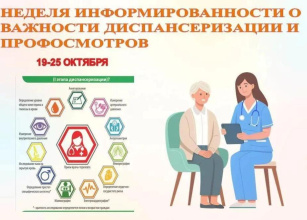 Неделя информирования о важности диспансеризации