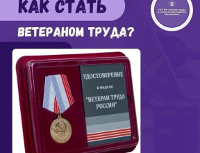 Как получить статус "Ветеран труда"?