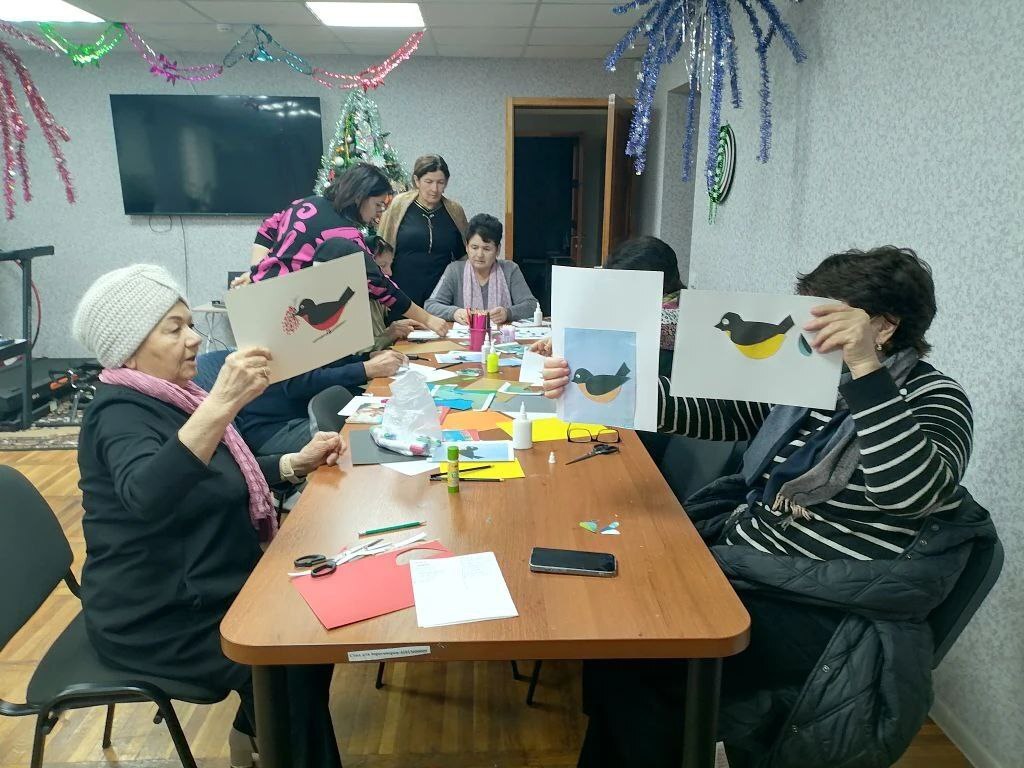 Оригами "Зимующие птицы"