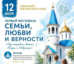 Первый региональный фестиваль, посвящённый Дню семьи