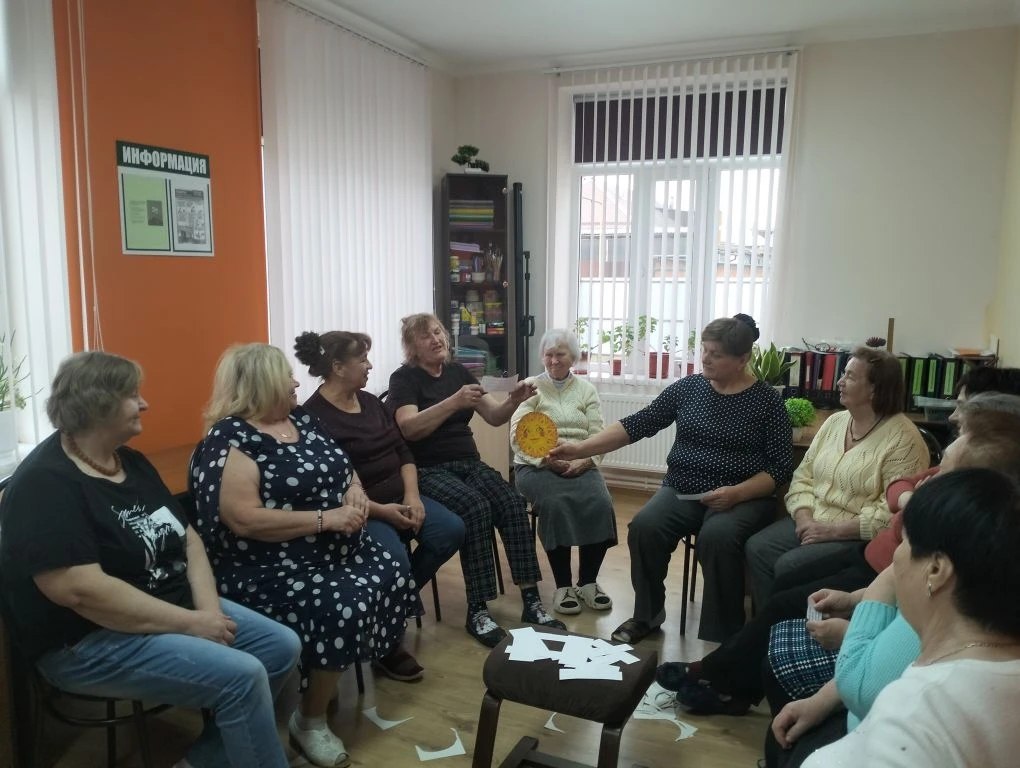 Масленица в отделении дневного пребывания Красногвардейском КЦСОН