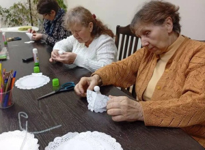 Посиделки в отделении дневного пребывания