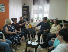 Масленица в отделении дневного пребывания Красногвардейском КЦСОН