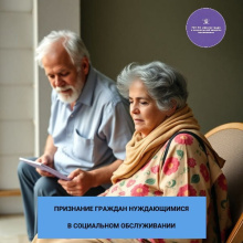 Признание гражданина нуждающимся в соцобслуживании