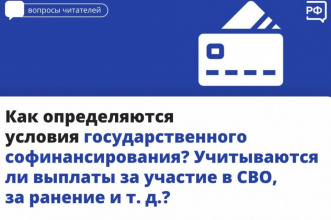 Как определяются условия государственного софинансирования?