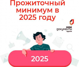 Прожиточный минимум в 2025 году