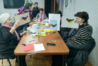 Оригами "Зимующие птицы"